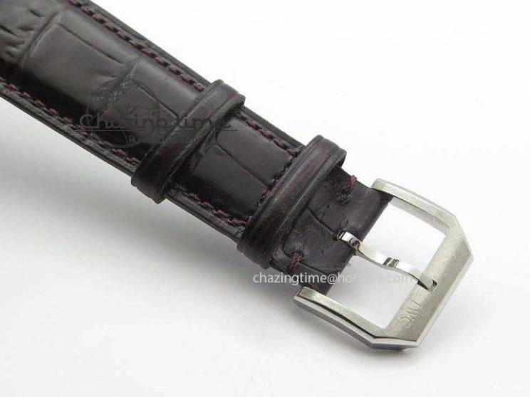 MIROTIME 0807 Affordable Ingeniuer St.Laurens SS Brown Dial MK 1:1 Best Edition On Black Leather Strap A 7365